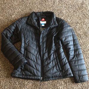 Columbia woman’s Omni- Heat jacket.
